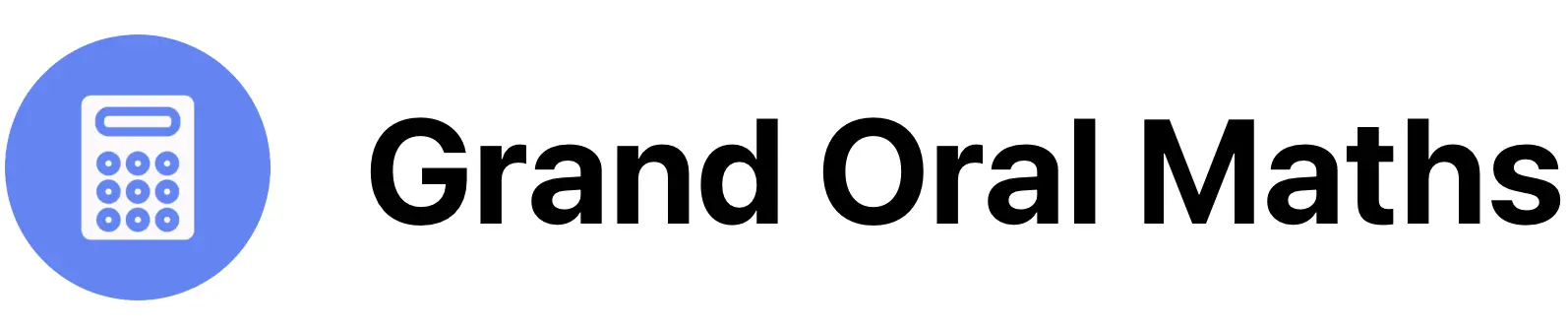 Grand Oral Maths
